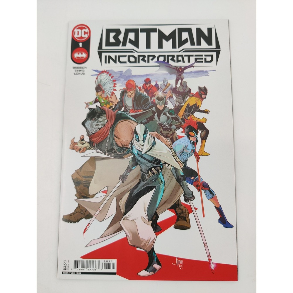 Batman Incorporated #1 Comic Book DC‎ Comics 2023 Cover by John Timms